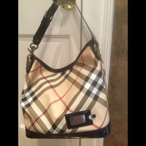 Authentic Burberry Classic Nova Check Handbag